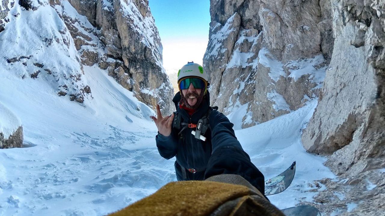 Lorenzo Panzera - Snowboard instructor in the Dolomites
